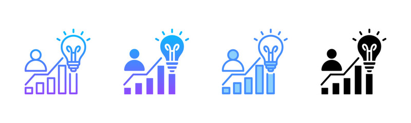 Self Development Multi Style Icon Set