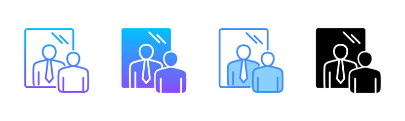 Reflection Multi Style Icon Set