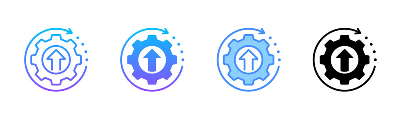 Improvement Multi Style Icon Set