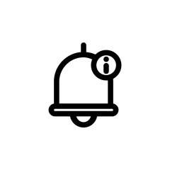 Info Notification Icon for Information and Help