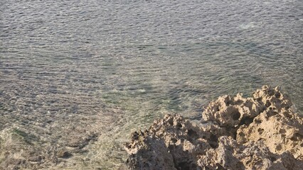Coastal Landscape Rocky Shoreline and Clear Waters
