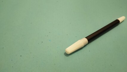  marker on a green background