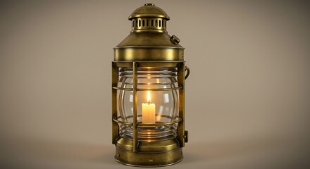 old oil lamp