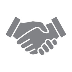 Business handshake icon