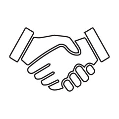 Obraz premium Handshake Illustration