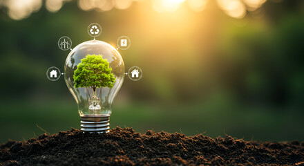 Clean technology to preserve natural resources, a sustainable future with innovative technological solutions