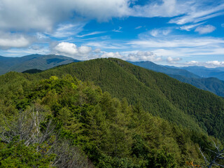 小楢山　幕岩から小楢山