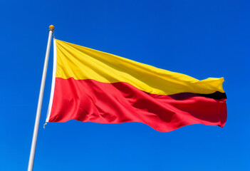 flag of Bogotá render wallpaper