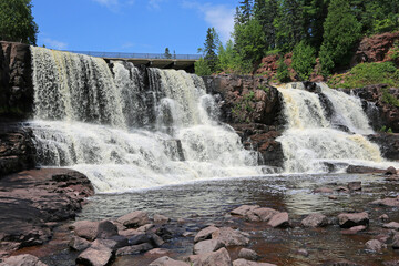 Middle Gooseberry Falls - Gooseberry Falls State Park, Minnesota