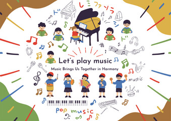 子どもたちの音楽発表会