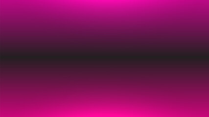 Abstract pink and black gradient template on dark background.