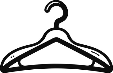 Simple Garment Hanger Doodle