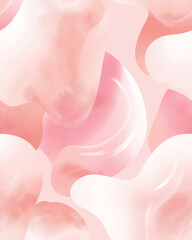 Soft pastel abstract digital wallpaper 4K