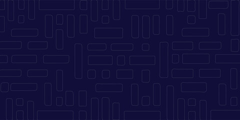 Abstract dark blue background with a repeating pattern of rectangular shapes.