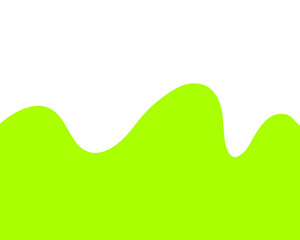 sea ​​wave background, neon green color, for presentation, wallpaper