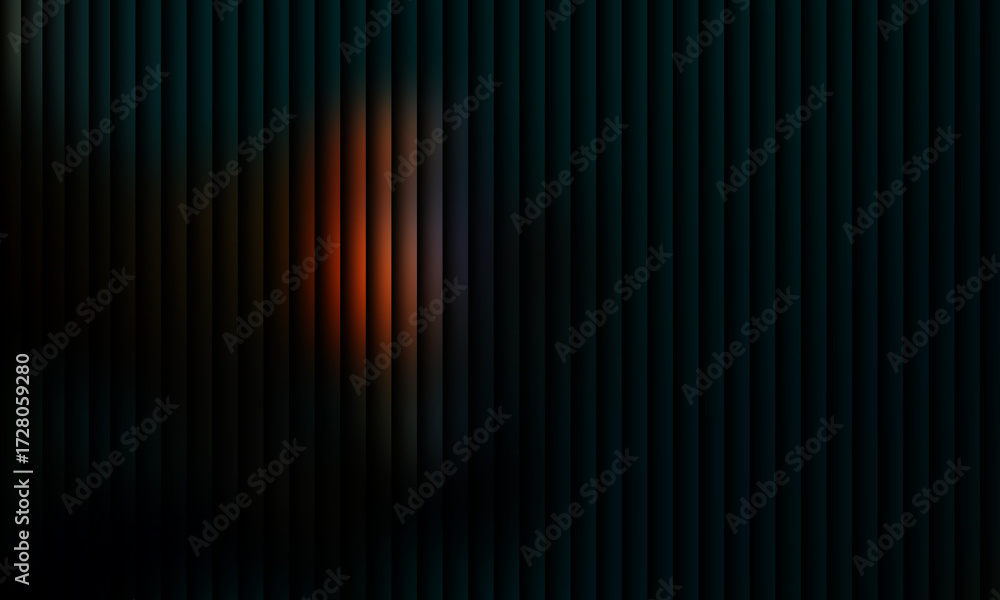 Poster abstract dark background with vertical lines and a soft glow, creating a sense of depth and mystery,