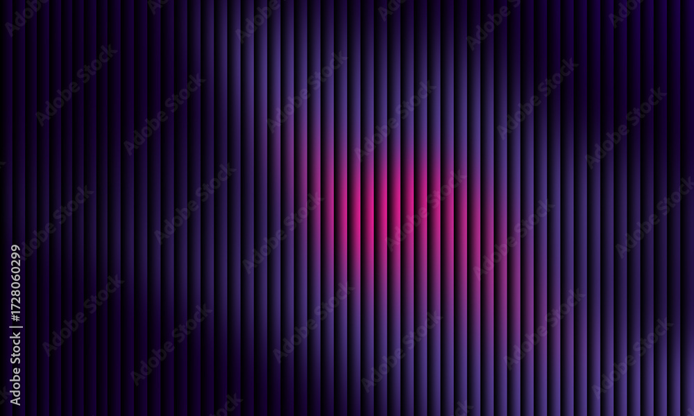 Poster abstract dark background with vertical lines and a vibrant pink glow, creating a captivating and mod