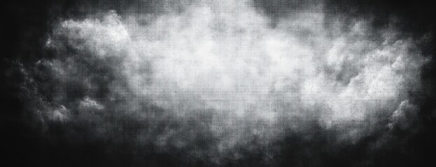 dark cloudy sky with dense white and gray textured clouds creating a moody and dramatic atmosphere