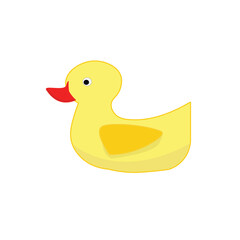 yellow toy ducklings are suitable for children to color.