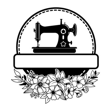 Sewing Machine Vector Svg Cut File
