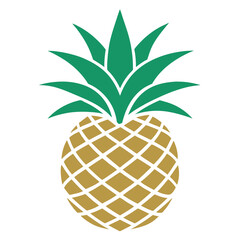 Fototapeta premium create-a-pineapple-logo-silhouette-vector-design-eps