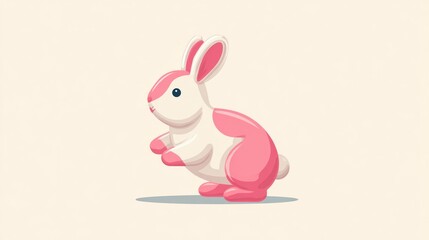 Obraz premium Cute rabbit illustration