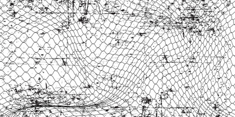 Curved net pattern. Seamless design for sportswear or equipment like soccer goals, volleyball nets, basketball hoops, hockey nets, and athletic gear.Vector art