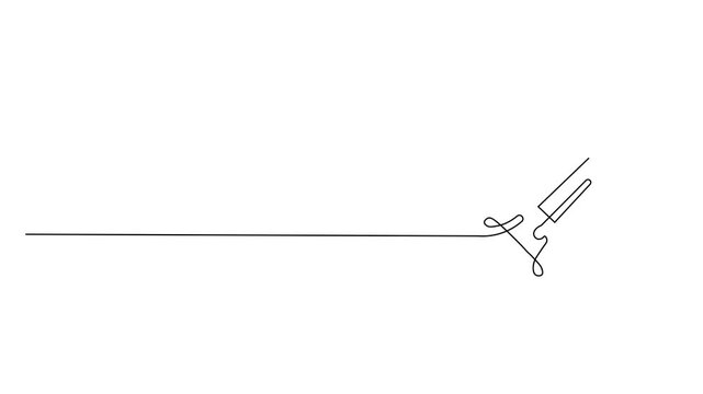 Continuous Single Line Drawing of violin, Minimalist Monoline Illustration of Classical Musical Instruments, Simple Contour Vector of String Music Art.Concert and Orchestra Design