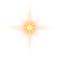 beautiful gold sparkles on an transparent background