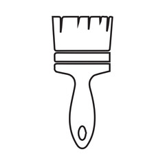 Paint Brush Outline Icon