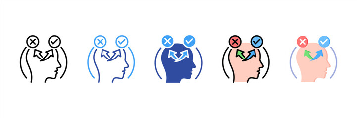 Feasibility Multi Style Icon Set