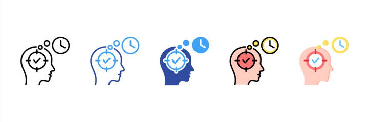 Discipline Multi Style Icon Set