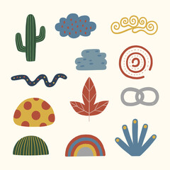 Hand Drawn Shapes #02