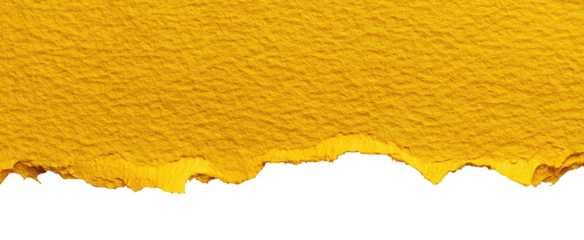 Textured gold-colored ripped paper