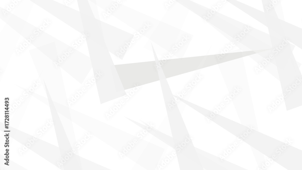 Aufkleber abstract background with white and gray and geometric style with simple lines and corners, triangle 