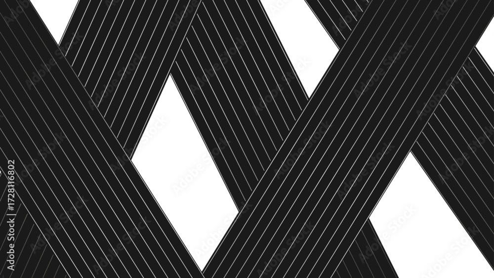 Aufkleber abstract black background with diagonal lines. modern dark abstract vector texture.