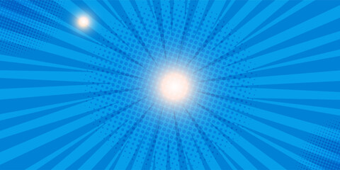 Blue rays background dot smooth