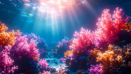 sea water ocean coral reef beach landscape island background