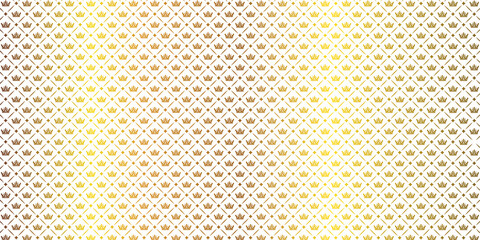 seamless pattern with crown logo (artwork 1)