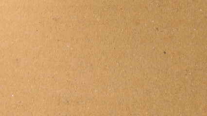 Background of brown kraft paper or cardboard texture. old paper sheet, parchment or papyrus surface, vector realistic illustration.