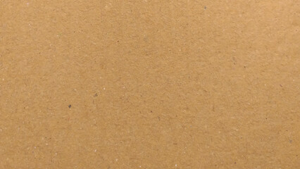 Background of brown kraft paper or cardboard texture. old paper sheet, parchment or papyrus surface, vector realistic illustration.