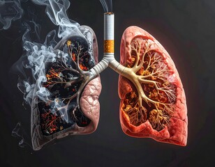 Smoking's Destructive Impact on Lungs Visualized
