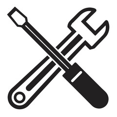 Tools Crossed – Repair & Maintenance Icon