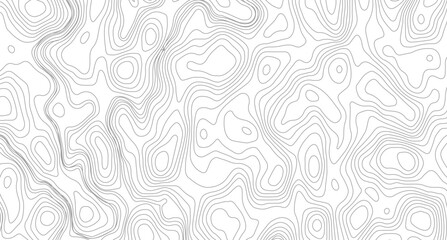 Abstract wavy background. topographic contour background. contour lines background. Topographic map contour background.
