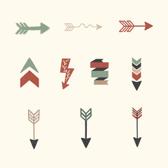 Hand Drawn Arrow Shapes #02