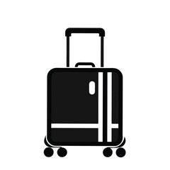 vector illustration of a suitcase