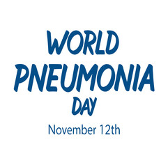 world pneumonia day