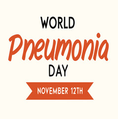 world pneumonia day