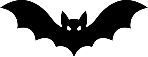 Black bat silhouette