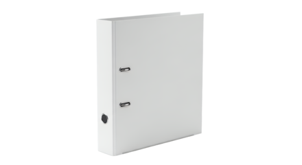White Ring Binder Office Supply Document Organizer